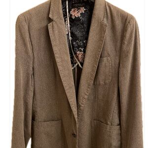 Casual Gem! Twentyone Men Brown Men's Blazer